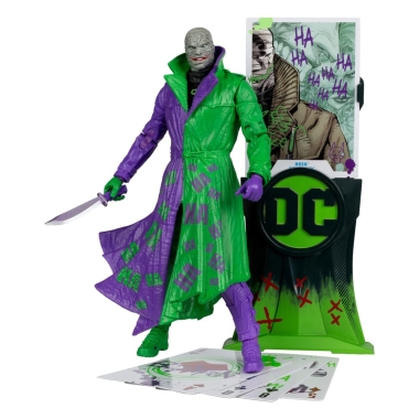 DC Multiverse Figurina articulata Hush (Batman: Hush) Jokerized (Gold Label) 18 cm