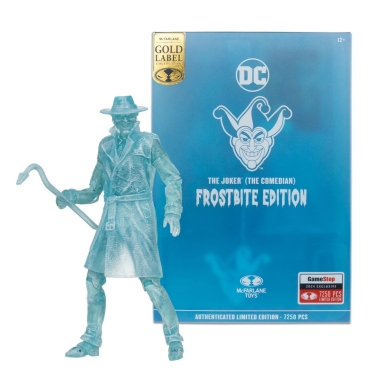 DC Multiverse Figurina articulata The Joker (Batman: Three Jokers) (Frostbite) (Gold Label) 18 cm