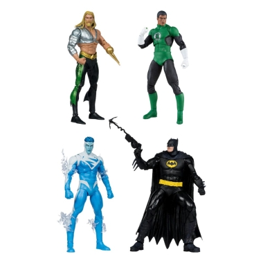 DC Multiverse Build-A Action Figures Wave 12: JLA (BAF: Plastic Man) Set 4 figurine articulate 18 cm 