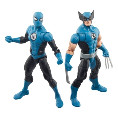 Fantastic Four Marvel Legends Set 2 figurine articulate Wolverine & Spider-Man 15 cm