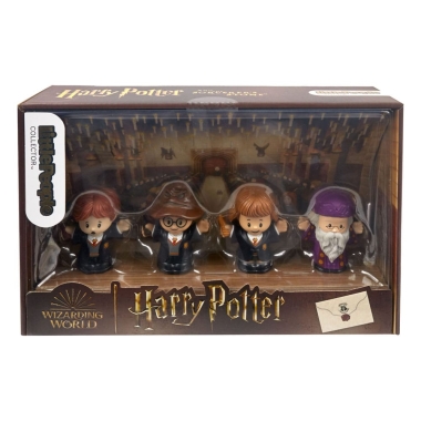 Harry Potter Fisher-Price Little People Collector Mini Figures 4-Pack Philosopher's Stone 6 cm