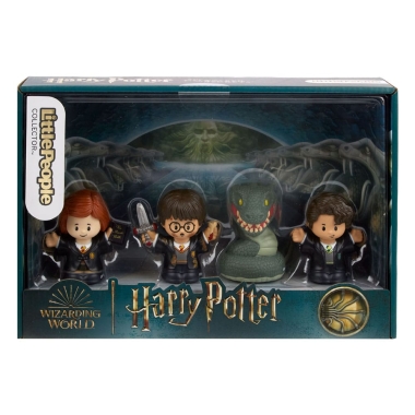Harry Potter Fisher-Price Little People Collector Mini Figures 4-Pack Chamber of Secrets 6 cm