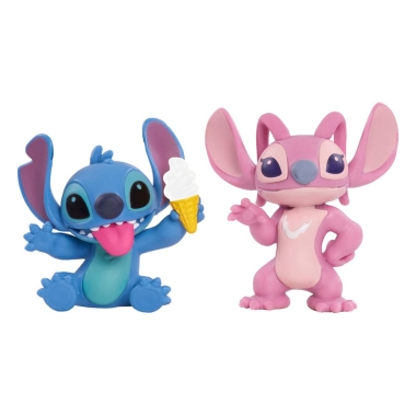 Lilo & Stitch Set 2 minifigurine Angel & Stitch 7 cm