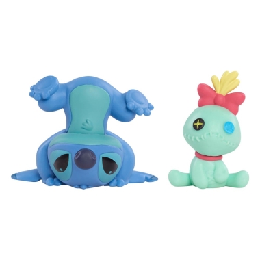 Lilo & Stitch Set 2 minifigurine Scrump & Upside Down Stitch 7 cm