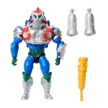 MOTU x TMNT: Turtles of Grayskull Figurina articulata Mekaneck 14 cm