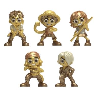 One Piece Set 5 Minifigurine (Gold) 6 cm 