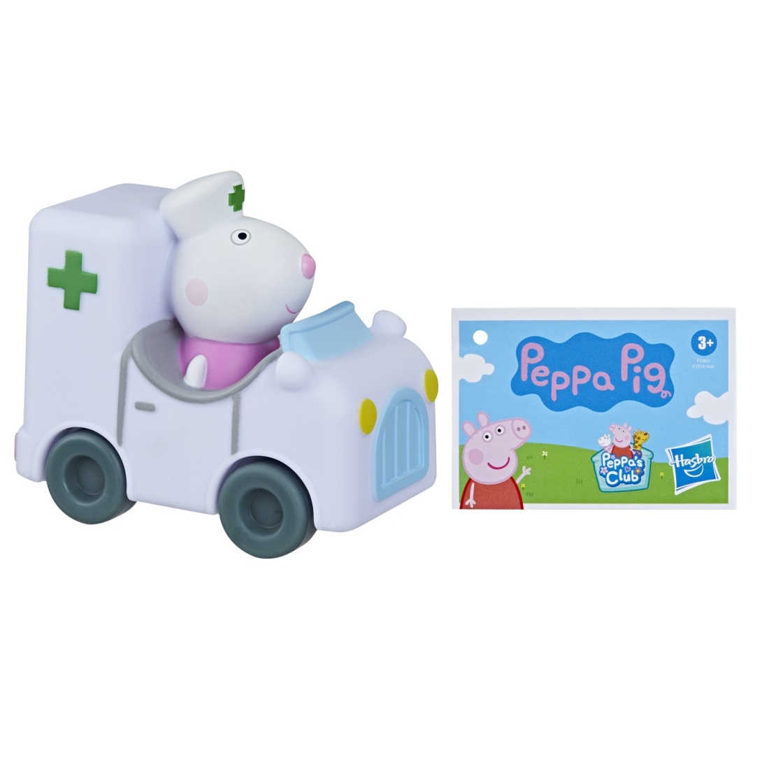 Peppa Pig Masinuta Buggy si Figurina Iepurasul Doctor, Peppa Pig ...