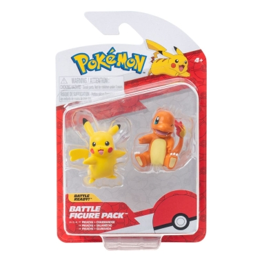 Pokemon Battle Figure First Partner Set 2 figurine Charmander #2, female Pikachu