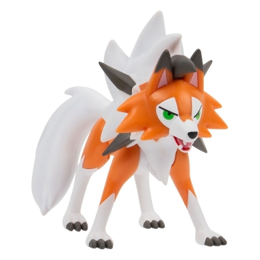 Pokemon Battle Figurina Lycanroc Dusk Form 5 cm