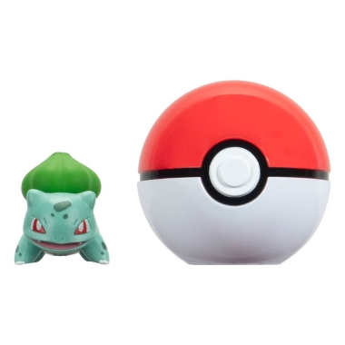 Pokemon Clip'n'Go Poke Balls Bulbasaur #1 & Poké Ball