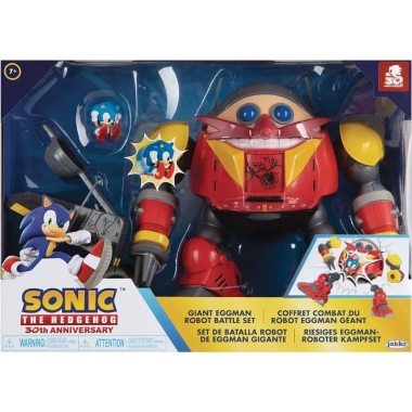 Sonic - The Hedgehog Set Giant Eggman Robot Battle 