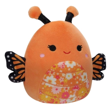 Squishmallows Jucarie de plus Orange Monarch Butterfly with Floral Belly Mony 40 cm