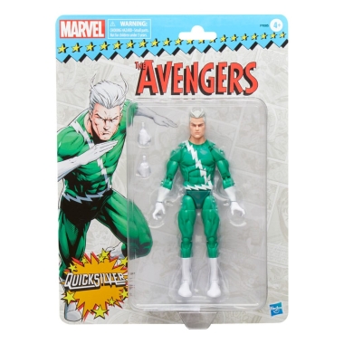 The Avengers Marvel Legends Retro Figurina articulata Quicksilver 15 cm