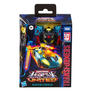 Transformers Generations Legacy United Deluxe Class Figurina articulata Cybertron Universe Hot Shot 14 cm