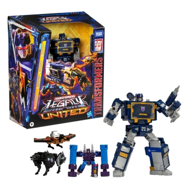 Transformers Generations Legacy United Voyager Class G1 Universe Figurina articulata Soundwave 18 cm