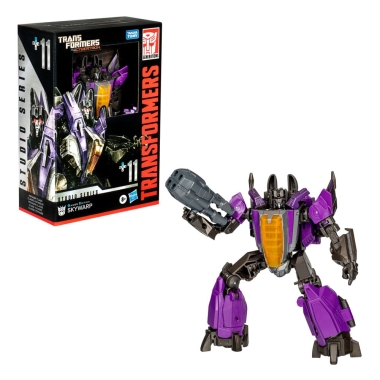 Transformers: War for Cybertron Studio Series Voyager Class Figurina Skywarp (Gamer Edition) 16 cm