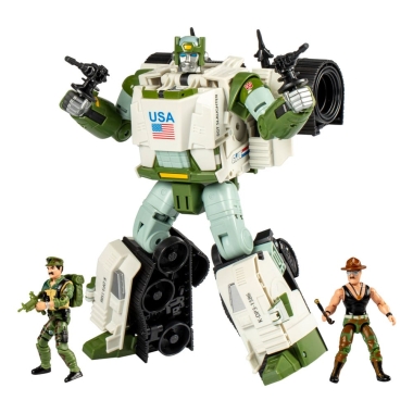 Transformers x G.I. Joe Set figurine Autobot Kup Triple T 23 cm